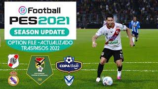 PES 2021 A PES 2022 LIGA BOLIVIANA ACTUALIZADA 2022 I OPTION FILE  I PS4, PS5 Y PC