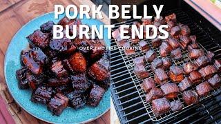 Pork Belly Burnt Ends Recipe | Over The Fire Cooking #shorts