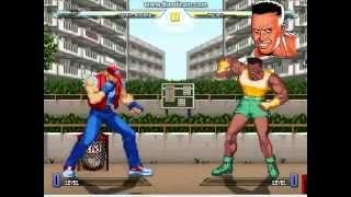 Legendary Terry Bogard VS Mickey Rogers: "WHOS HOOD"