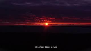 Robins Island Sunset -4/18/20 Hamptons Drone Joanna L Steidle