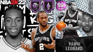 INVINCIBLE KAWHI LEONARD GAMEPLAY! THE CLAW HAS NO FLAWS IN NBA 2K22 MyTEAM!