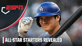 American and National League All-Star starters REVEALED  | ESPN MLB
