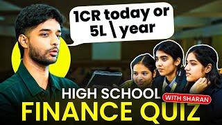 Finance Quiz With ​⁠@financewithsharan(Class 11-12) |Ep. 1 | UG Programme in Tech & Business Mgmt