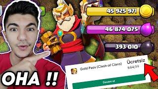 YENİ SEZONA BOMBA GİBİ BAŞLADIK !! (Bedava Altın Bilet !!) - Clash Of Clans