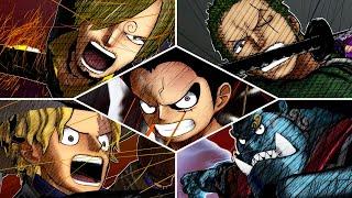 One Piece Burning Blood - All Characters Ultimate Attacks (Special Finishers)