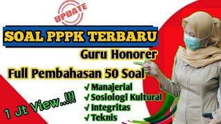 Soal PPPK dan Pembahasan Lengkap  || Guru Honorer