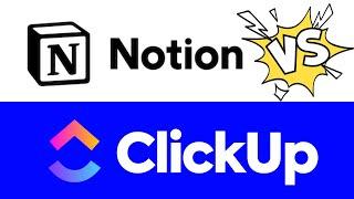 ClickUp VS Notion 2024 ️ Pros and Cons Review Comparison (Which One Is Better?)