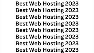 Best Cheap cPanel Web Hosting 2023