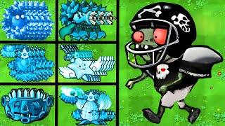 PVZ 1 Hybrid Challenge | Giga Football Imp Zombie Vs Ice Hybrid Plants | Epic Battle!