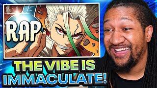 RUSTAGE ft. Nina Hope -  "Feed The Fire" (DR. STONE) | Reaction!