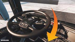 ETS2 Mods v1.41 | Animated Steering Wheel | ETS2 Mods