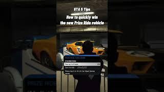 How to quickly win the new Prize Ride vehicle in GTA 5 online - Part 2 - kully52 #Shorts