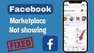 Fix: Facebook Marketplace Option Not Showing On iPhone | Marketplace Feature Not Showing in Facebook