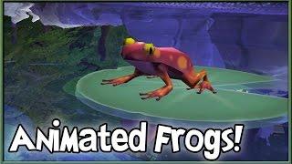 Placeable, Animated Frogs! | The Sims 4 (CC by BakieGaming)