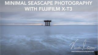 Minimal Seascape photography - Sizewell, Suffolk with a Fujifilm X-T3