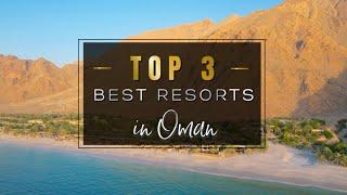 TOP 3  BEST RESORTS IN OMAN 2023: 3 Luxury Hotels that Will Leave you Speechless (4K UHD)