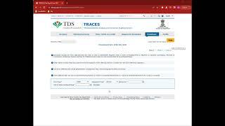 How to download form 16B from Form 26QB In Traces