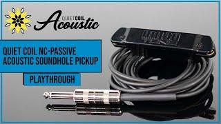 MOJOTONE Quiet Coil NC-PASSIVE Acoustic Soundhole Pickup - DEMO