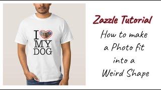 How to make a Template for a customer to fit a Photo into an Odd Shape on Zazzle