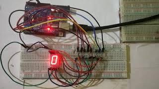 7 Segment Display using Arduino