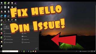 How To Fix Can’t Remove Windows Hello PIN In Windows 10