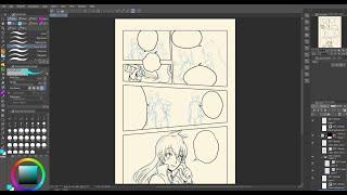 LIVE manga drawing