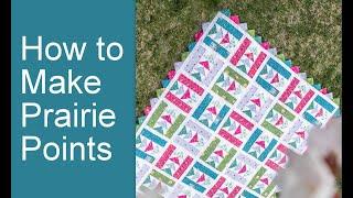 How to Make Prairie Points