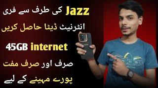 jazz free internet code 2024 | jazz free package code