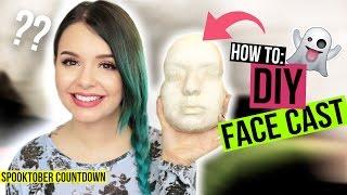 HOW TO: DIY FACE CAST / LIFE CAST - #SpooktoberCountdown