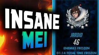 Jardio - Best MEI In The WORLD! (#1 Mei Overbuff) [ OVERWATCH SEASON 13 TOP 500 ]