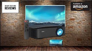 NexiGo PJ20 Outdoor Projector Movie Projector with WiFi and Bluetooth. Full Review