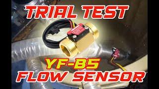 TRIAL TEST YF-B5 FLOW SENSOR PADA SISTEM PENGISIAN BOTOL