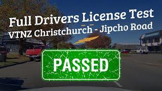 NZ Full Drivers License Test - Jipcho Road, Christchurch - April 2024