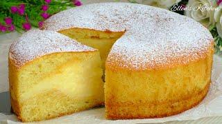 The best lemon cake in 5 minutes! Simple and very tasty!