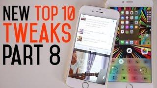 All NEW Top 10 iOS 8 Cydia Tweaks Part 8 - 8.1.2 Taig & Pangu Jailbreak Compatible