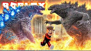 GODZILLA 2019 vs GODZILLA 2021 in ROBLOX