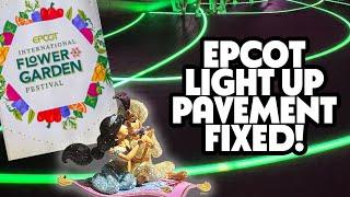 EPCOT Light Up Pavement Fixed, Flower & Garden Festival Dates and Concert Lineup Announced