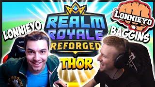 Lonnieyo & Baggins - NEW PATCH with Realm Royale LEAD GAME DESIGNER