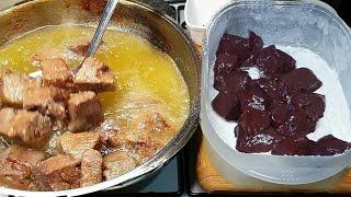 Real Albanian liver that taverns keep a secret!! LIVER LUBRICATION APPETIZER RECIPE