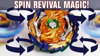 Beyblade SPIN REVIVAL MAGIC: FULL STOP SPIN STEAL [Wizard Fafnir] - Beyblade Burst GT