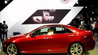 2012 NAIAS - Cadillac ATS CTSV Displays by Frank Sherosky.wmv