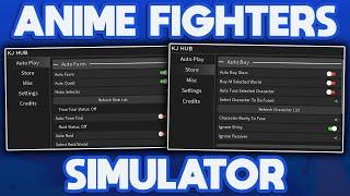 [INSANE] Anime Fighters Simulator Script Hack / GUI | Infinite Yen | Auto Farm | *PASTEBIN 2022*