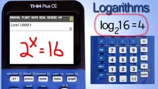 Any Base Logarithms on the TI 84 Plus CE Graphing Calculator