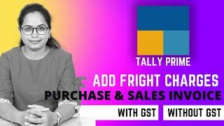 Additional Charges in Tally Prime | Transportation/labour with GST in Purchase/Sales  Invoice