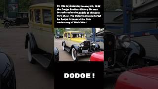 ON THIS DAY JANUARY 07 #automobilelover #dodge #chrysler #chryslerhistory #automotivehistory #auto