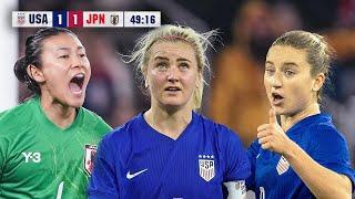 USA vs Japan - 2025 SheBelieves Cup Final – ALL GOALS & HIGHLIGHTS 