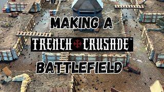 I Built A Trench Crusade Board | Trench Crusade Terrain Building