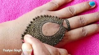 Easy mehndi design | Simple mehndi design | Back hand mehndi design | Latest henna designs.