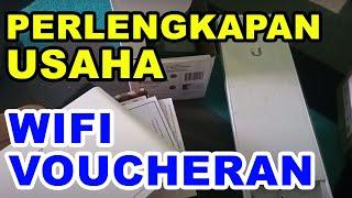 Perlengkapan Usaha Wifi Voucheran