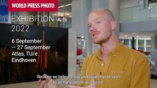 World Press Photo Exhibition 2022 at TU/e campus - Exhibitions director Laurens Korteweg